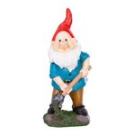 Casa si Gradina - Gradina si terasa - Decoratiuni exterior - Ornamente gradina - Decoratiune gradina, MagicHome, polirasina, pitic cu lopata, 13.5x13x31 cm - Infinity.ro