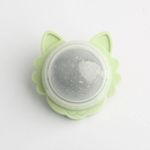 Petshop - Accesorii petshop - Jucarii animale - Jucarii interactive animale - Jucarie interactiva pentru pisicute cu minge rotativa 360° din iarba Catnip pentru curatarea dintilor, 5.5 cm, Verde - Infinity.ro