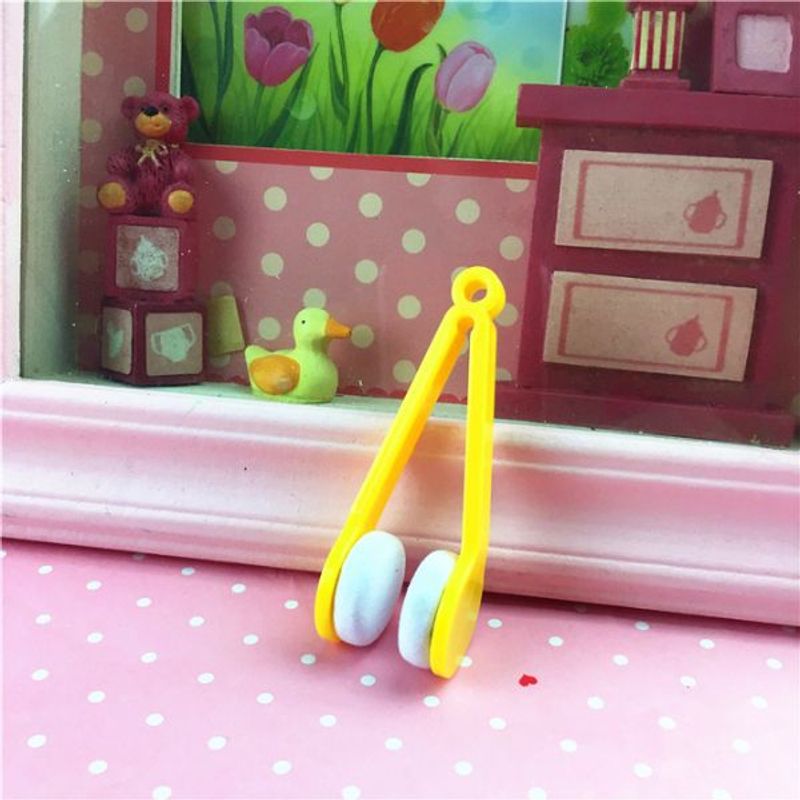 Ingrijire personala si Cosmetice - Sanatate si wellness - Optica medicala - Accesorii intretinere ochelari si lentile - Instrument cu 2 capete din microfibra pentru curatarea si intretinerea lentilelor de ochelari, 7×2 cm, Galben - Infinity.ro