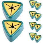 Casa si Gradina - Sanitare - Suporturi si accesorii baie - Accesorii baie - Set 10 Agatatori pentru Prosoape, Mercaton, Autoadezive, Impermeabile, Montaj pe Perete, Sistem Push Free, Verde - Infinity.ro