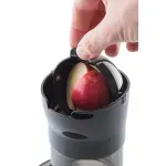 Electronice si Electrocasnice - Electrocasnice bucatarie - Preparare bauturi - Storcatoare de fructe - Storcator de fructe ETA Vitalic 4032 90000, 200 W, tehnologie de stoarcere lenta, recipient suc si pulpa, negru/gri - Infinity.ro