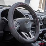 Auto si Moto - Intretinere auto - Huse auto - Husa volan Carbon Look, SWC-38-M (37-39cm) - Infinity.ro
