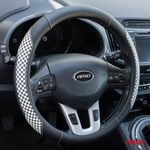 Auto si Moto - Intretinere auto - Huse auto - Husa volan Racing Flag, SWC-39-M (37-39cm) - Infinity.ro