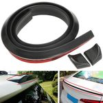 Auto si Moto - Piese auto si accesorii - Piese auto - Tuning - Eleron din cauciuc tip M NEGRU 1,5m x 3.5cm - Infinity.ro