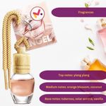 Auto si Moto - Intretinere auto - Odorizante auto - Odorizant Auto in Sticla cu Snur si Capac din Lemn, Aroma Angel, 8 ml - Infinity.ro
