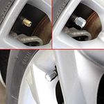 Auto si Moto - Anvelope si jante - Accesorii roti - Alte accesorii roti - Set 12 Capace Hexagonale pentru Valva Auto, Aliaj Aluminiu, Lungime 1.8 cm, Argintiu - Infinity.ro