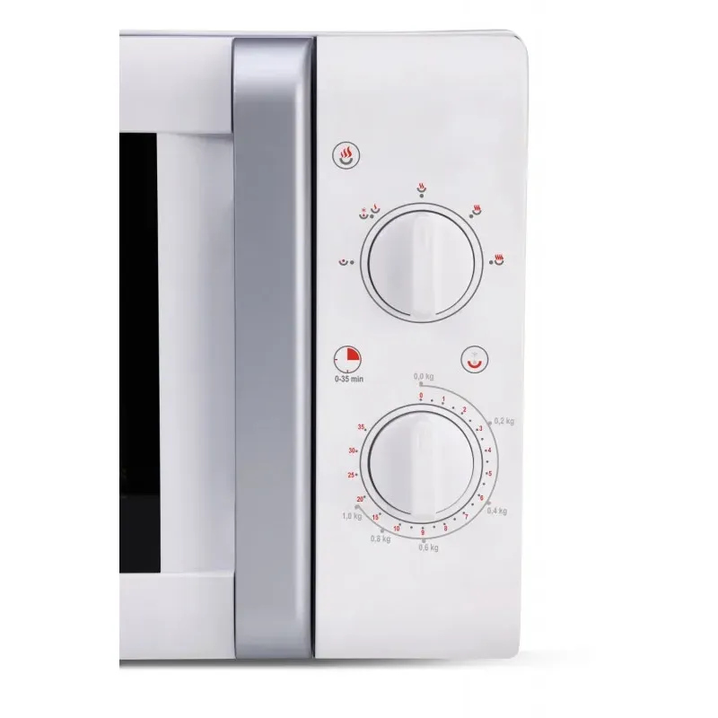 Electronice si Electrocasnice - Aragazuri, cuptoare si hote - Cuptoare - Cuptoare cu microunde - Cuptor cu microunde ETA Klasico 0208 90000 alb, 700 W, 5 niveluri de putere, timer - Infinity.ro