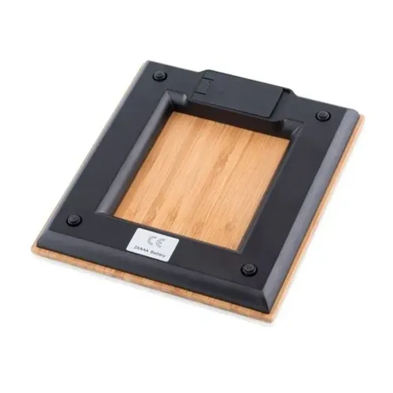 Electronice si Electrocasnice - Electrocasnice bucatarie - Mixere, tocatoare & roboti de bucatarie - Cantare de bucatarie - Cantar de bucatarie ETA Bambi 9778, 5 kg, precizie 1g, TARA, afisaj LCD, bambus - Infinity.ro