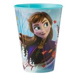 Casa si Gradina - Bucatarie si vesela - Cani si pahare - Pahare - Set 3 Pahare din Plastic cu Frozen, fara BPA, 430 ML, Multicolor - Infinity.ro