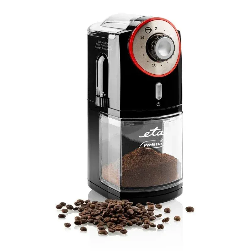 Casa si Gradina - Bucatarie si vesela - Ustensile bucatarie - Rasnite si dozatoare condimente - Rasnita de cafea ETA Perfetto 0068, 100 W, 200 g, 17 grade de macinare - Infinity.ro