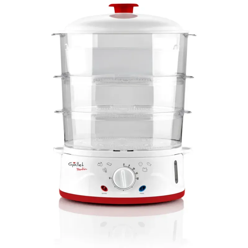 Electronice si Electrocasnice - Electrocasnice bucatarie - Aparate de gatit & desert - Aparate de gatit cu aburi - Aparat de gatit cu aburi GALLET PANTIN CUV962, 8,5 L, 900 W, timer, oprire automata - Infinity.ro