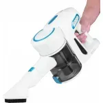 Electronice si Electrocasnice - Ingrijirea locuintei - Aspiratoare - Aspirator vertical portabil 2 in 1 ECG VT 5220 Flex Clean, Cyclone, 22.2 V Li-ion, 150 W, HEPA H12 - Infinity.ro