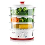 Electronice si Electrocasnice - Electrocasnice bucatarie - Aparate de gatit & desert - Aparate de gatit cu aburi - Aparat de gatit cu aburi GALLET PANTIN CUV962, 8,5 L, 900 W, timer, oprire automata - Infinity.ro