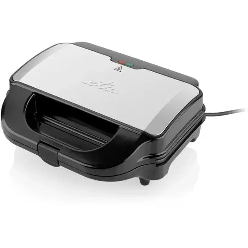 Electronice si Electrocasnice - Electrocasnice bucatarie - Preparare paine - Sandwich-maker - Sandwich-maker 4 in 1, ETA Sorento 3151, 900 W, otel inoxidabil, 4 tipuri de placi detasabile - Infinity.ro
