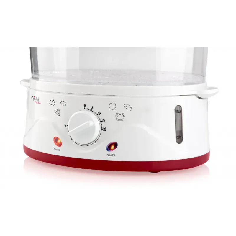 Electronice si Electrocasnice - Electrocasnice bucatarie - Aparate de gatit & desert - Aparate de gatit cu aburi - Aparat de gatit cu aburi GALLET PANTIN CUV962, 8,5 L, 900 W, timer, oprire automata - Infinity.ro