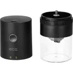 Casa si Gradina - Bucatarie si vesela - Ustensile bucatarie - Rasnite si dozatoare condimente - Rasnita de cafea electrica portabila ECG KM 150 Minimo, incarcare USB, 3,7 volti, 13 W, 30 g, culoare neagra - Infinity.ro