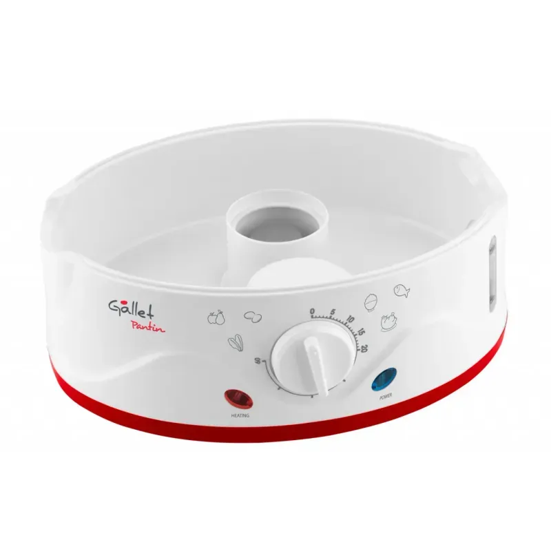 Electronice si Electrocasnice - Electrocasnice bucatarie - Aparate de gatit & desert - Aparate de gatit cu aburi - Aparat de gatit cu aburi GALLET PANTIN CUV962, 8,5 L, 900 W, timer, oprire automata - Infinity.ro