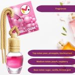 Auto si Moto - Intretinere auto - Odorizante auto - Odorizant Auto Aroma Bubble Gum si Perie cu Maner Ergonomic si Fire din Nylon SoftTouch - Infinity.ro