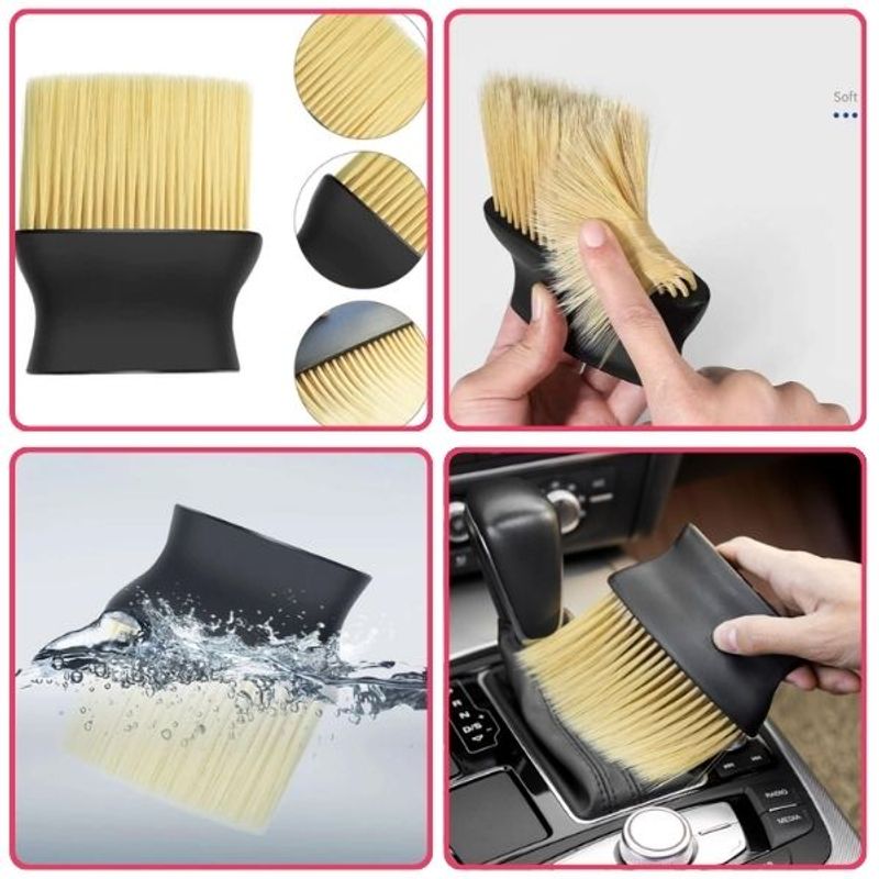 Auto si Moto - Intretinere auto - Odorizante auto - Odorizant Auto Aroma Bubble Gum si Perie cu Maner Ergonomic si Fire din Nylon SoftTouch - Infinity.ro