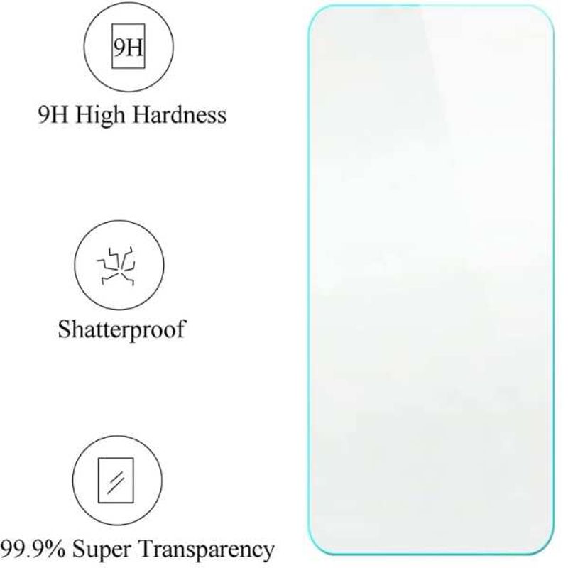 Laptop, Telefoane si Tablete - Telefoane mobile si accesorii - Accesorii Telefoane - Folii protectie telefoane - Set 5 Folii de Protectie Mercaton pentru Iphone 14 Pro, 0.3 mm, Sticla 9H, Margini Rotunjite - Infinity.ro