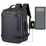Sport si Outdoor - Articole de voiaj - Rucsacuri - Rucsac Extensibil Mercaton Compatibil cu Laptopuri Pana la 17.3″ + Baterie Reincarcabila Powerbank 10.000 mAh - Infinity.ro