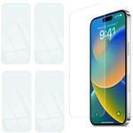 Laptop, Telefoane si Tablete - Telefoane mobile si accesorii - Accesorii Telefoane - Folii protectie telefoane - Set 5 Folii de Protectie Mercaton pentru Iphone 16 Pro Max, Grosime 0.3 mm, Clear View, Accessorii Montaj Incluse - Infinity.ro