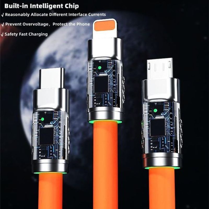 Laptop, Telefoane si Tablete - Telefoane mobile si accesorii - Accesorii Telefoane - Baterii externe - Powerbank Li-Po  cu Display LED, 10.000 mAh,  2 X USB, 1 X USB-C si Cablu de incarcare Fast Charge, 3 in 1, 120 W, 2 m - Infinity.ro