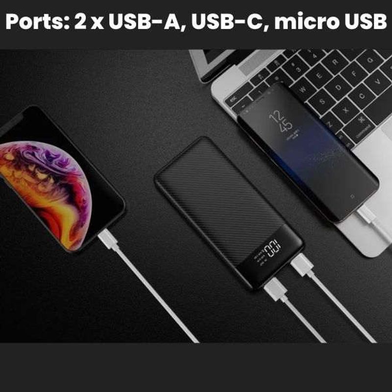 Sport si Outdoor - Articole de voiaj - Rucsacuri - Rucsac Extensibil Mercaton Compatibil cu Laptopuri Pana la 17.3″ + Baterie Reincarcabila Powerbank 10.000 mAh - Infinity.ro