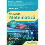 Carti si Birotica - Carti - Manuale si auxiliare scolare - Manuale scolare - Culegere De Matematica. Filiera Teoretica: Mate-info - Clasa 10 Sem.1 - Marius Burtea, Georgeta Burtea - Infinity.ro