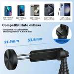 Laptop, Telefoane si Tablete - Telefoane mobile si accesorii - Accesorii Telefoane - Selfie stick-uri - Selfie stick multifunctional, 30cm-150cm, Trepied, Suport pentru telefon, Telecomanda detasabila, Telescopic - Infinity.ro