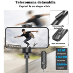 Laptop, Telefoane si Tablete - Telefoane mobile si accesorii - Accesorii Telefoane - Selfie stick-uri - Selfie stick multifunctional, 30cm-150cm, Trepied, Suport pentru telefon, Telecomanda detasabila, Telescopic - Infinity.ro