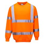 Casa si Gradina - Constructii - Echipamente de lucru - Imbracaminte protectia muncii - Bluza de protectie cu benzi reflectorizante Portwest-B303 L Portocaliu - Infinity.ro