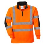 Casa si Gradina - Constructii - Echipamente de lucru - Imbracaminte protectia muncii - Bluza fluorescenta de protectie Xenon Rugby Portwest-B308 XL Portocaliu - Infinity.ro
