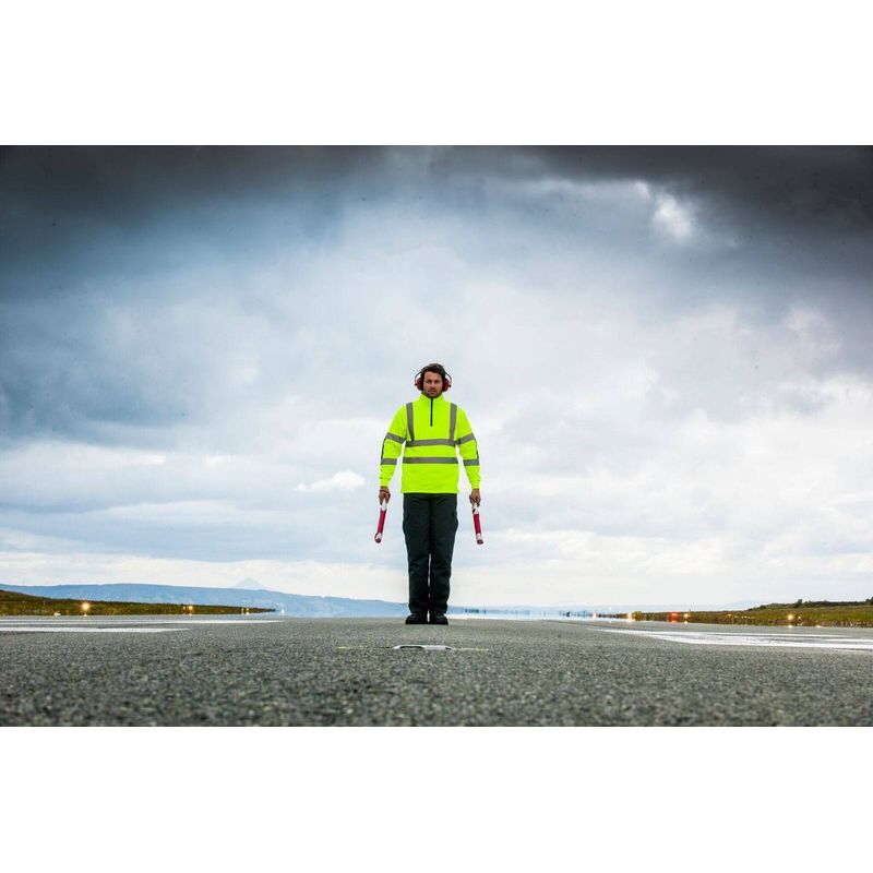 Casa si Gradina - Constructii - Echipamente de lucru - Imbracaminte protectia muncii - Bluza fluorescenta de protectie Xenon Rugby Portwest-B308 Galben 4XL - Infinity.ro