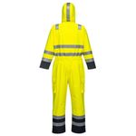 Casa si Gradina - Constructii - Echipamente de lucru - Imbracaminte protectia muncii - Combinezon de protectie Bizflame Rain Hi-Vis Multi Portwest-S775 M Galben - Infinity.ro