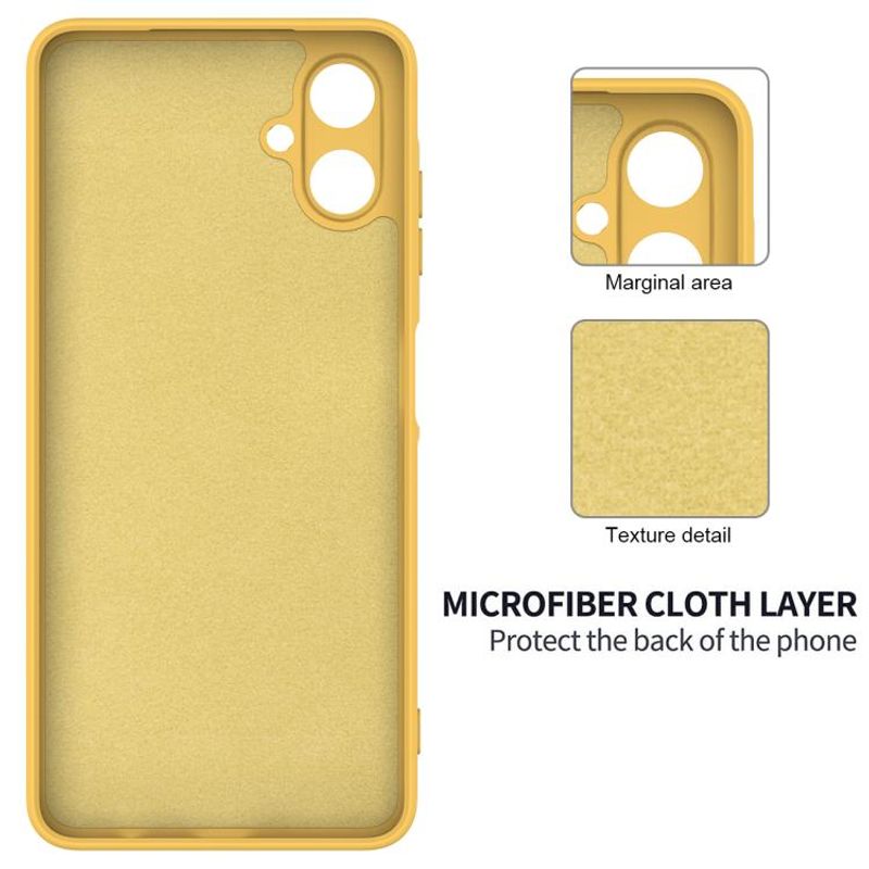 Laptop, Telefoane si Tablete - Telefoane mobile si accesorii - Accesorii Telefoane - Huse telefoane - Husa Soft Touch, slim, ALC Mobile, anti soc, compatibila cu Samsung Galaxy A07, Galben Tpu - Infinity.ro