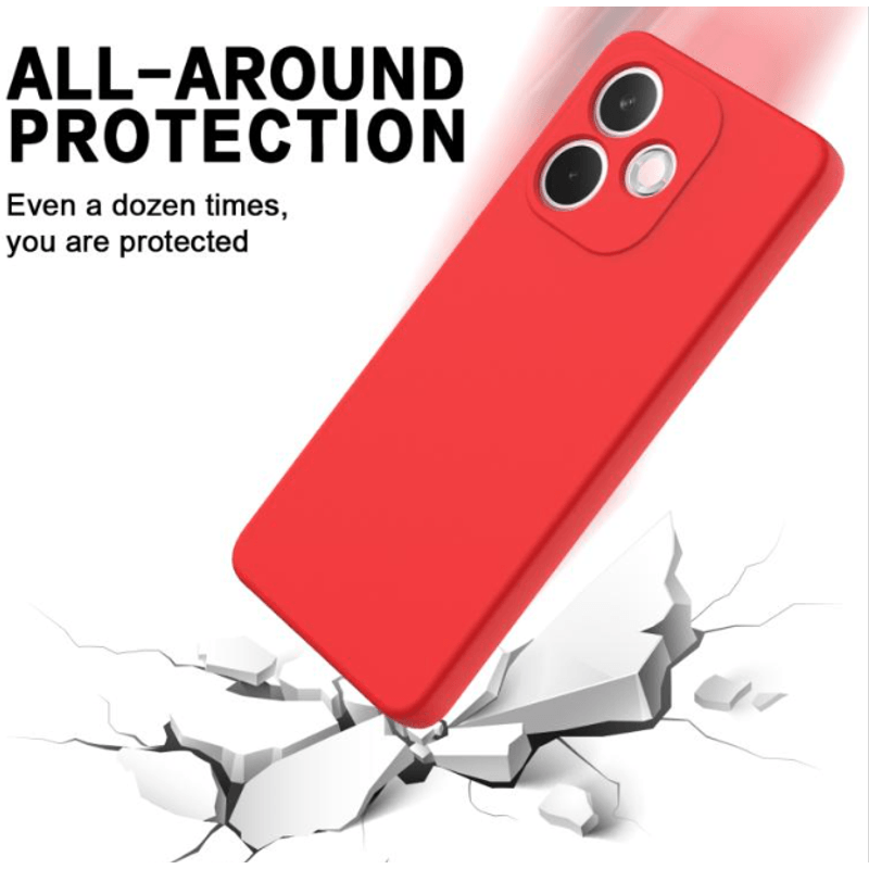 Laptop, Telefoane si Tablete - Telefoane mobile si accesorii - Accesorii Telefoane - Huse telefoane - Husa Soft Touch, slim, ALC Mobile, anti soc, compatibila cu OPPO A5 Pro, Rosu Tpu - Infinity.ro