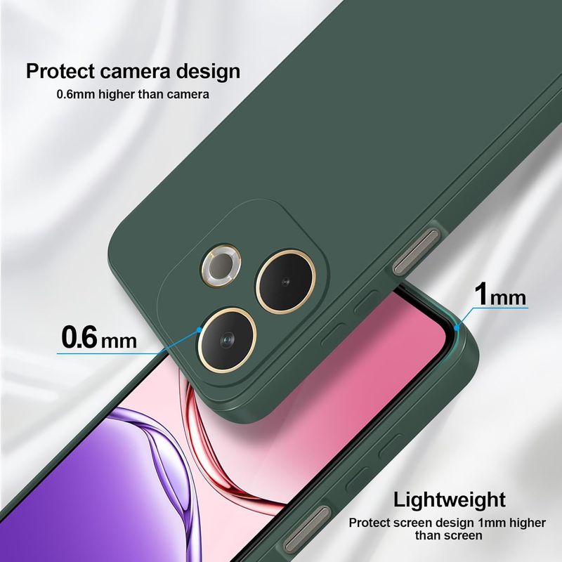 Laptop, Telefoane si Tablete - Telefoane mobile si accesorii - Accesorii Telefoane - Huse telefoane - Husa Soft Touch, slim, ALC Mobile, anti soc, compatibila cu OPPO A5 Pro, Verde Inchis Tpu - Infinity.ro