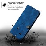 Laptop, Telefoane si Tablete - Telefoane mobile si accesorii - Accesorii Telefoane - Huse telefoane - Husa Deluxe compatibila cu Motorola G15 – Tip Carte, Piele Ecologica Albastru, Functie Stand si Protectie 360 - Infinity.ro