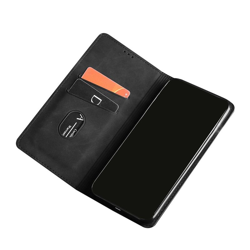 Laptop, Telefoane si Tablete - Telefoane mobile si accesorii - Accesorii Telefoane - Huse telefoane - Husa Deluxe compatibila cu OPPO A60 – Tip Carte, Piele Ecologica Negru, Functie Stand si Protectie 360 - Infinity.ro