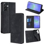Laptop, Telefoane si Tablete - Telefoane mobile si accesorii - Accesorii Telefoane - Huse telefoane - Husa Deluxe compatibila cu Samsung Galaxy S23 – Tip Carte, Piele Ecologica Negru, Functie Stand si Protectie 360 - Infinity.ro
