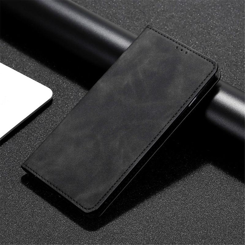 Laptop, Telefoane si Tablete - Telefoane mobile si accesorii - Accesorii Telefoane - Huse telefoane - Husa Deluxe compatibila cu Samsung Galaxy S23 – Tip Carte, Piele Ecologica Negru, Functie Stand si Protectie 360 - Infinity.ro