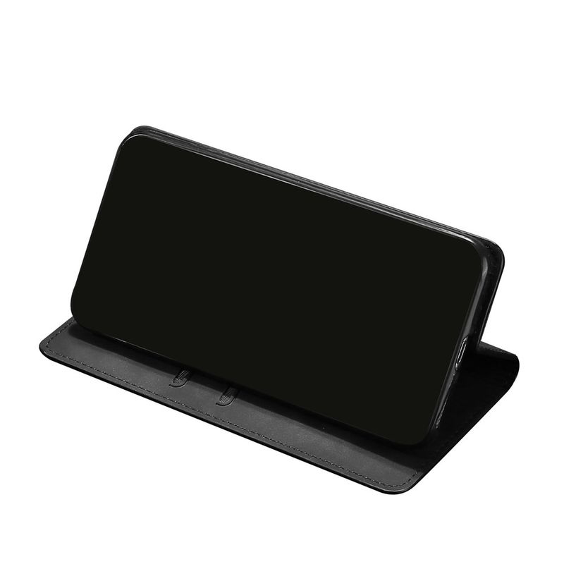 Laptop, Telefoane si Tablete - Telefoane mobile si accesorii - Accesorii Telefoane - Huse telefoane - Husa Deluxe compatibila cu Samsung Galaxy A16 – Tip Carte, Piele Ecologica Negru, Functie Stand si Protectie 360 - Infinity.ro