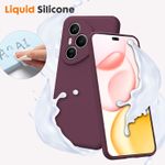 Laptop, Telefoane si Tablete - Telefoane mobile si accesorii - Accesorii Telefoane - Huse telefoane - Husa Soft Touch, slim, ALC Mobile, anti soc, compatibila cu Honor 400 Pro, Visiniu Tpu - Infinity.ro