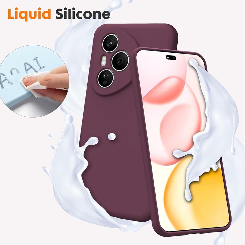 Laptop, Telefoane si Tablete - Telefoane mobile si accesorii - Accesorii Telefoane - Huse telefoane - Husa Soft Touch, slim, ALC Mobile, anti soc, compatibila cu Honor 400 Pro, Visiniu Tpu - Infinity.ro