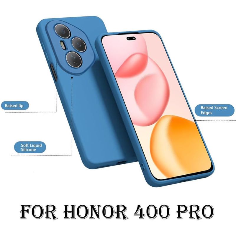 Laptop, Telefoane si Tablete - Telefoane mobile si accesorii - Accesorii Telefoane - Huse telefoane - Husa Soft Touch, slim, ALC Mobile, anti soc, compatibila cu Honor 400 Pro, Albastru Tpu - Infinity.ro