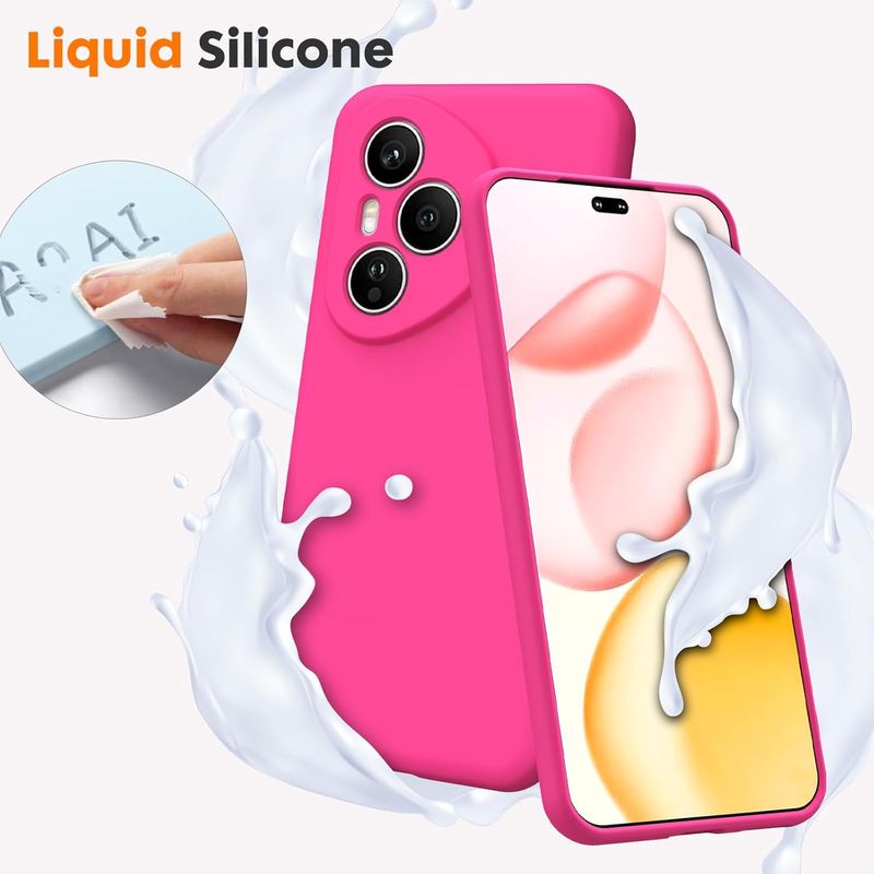 Laptop, Telefoane si Tablete - Telefoane mobile si accesorii - Accesorii Telefoane - Huse telefoane - Husa Soft Touch, slim, ALC Mobile, anti soc, compatibila cu Honor 400 Pro, Roz Aprins Tpu - Infinity.ro