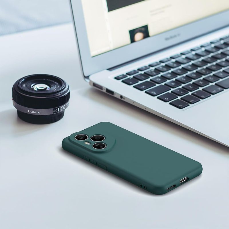 Laptop, Telefoane si Tablete - Telefoane mobile si accesorii - Accesorii Telefoane - Huse telefoane - Husa Soft Touch, slim, ALC Mobile, anti soc, compatibila cu Honor 400 Pro, Verde Inchis Tpu - Infinity.ro