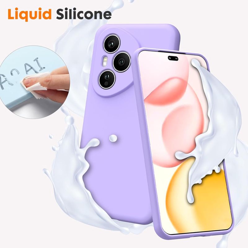 Laptop, Telefoane si Tablete - Telefoane mobile si accesorii - Accesorii Telefoane - Huse telefoane - Husa Soft Touch, slim, ALC Mobile, anti soc, compatibila cu Honor 400 Pro, Lila Tpu - Infinity.ro