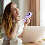 Laptop, Telefoane si Tablete - Telefoane mobile si accesorii - Accesorii Telefoane - Huse telefoane - Husa Soft Touch, slim, ALC Mobile, anti soc, compatibila cu Honor 400 Pro, Lila Tpu - Infinity.ro